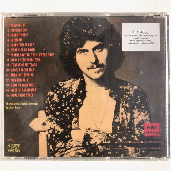 Johnny Rivers CD lot The Best of and Anthology 1964-1977 Disc One 081227079321 - Picture 10 of 10
